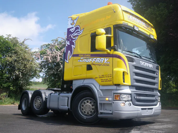 Tracteur Scania R500 aux couleurs Choffray