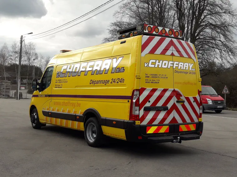 Camionnette d'intervention balisage / atelier