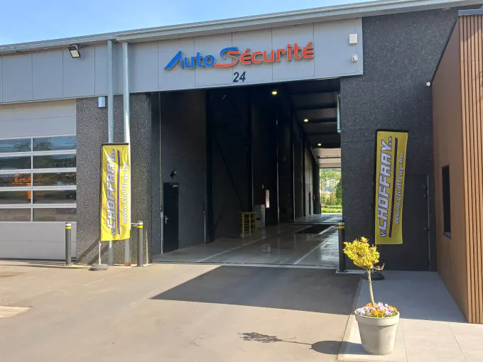 La station Auto Sécurité installée sur notre site