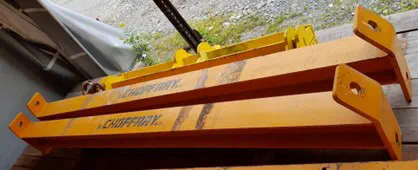 Palonniers de levage aux couleurs Choffray