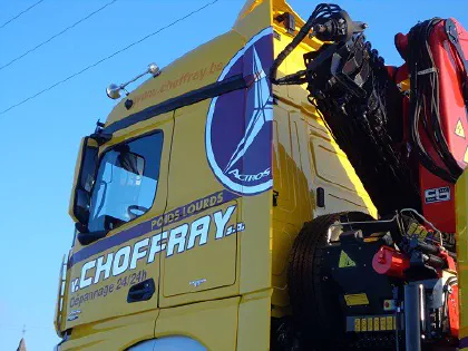 Dépanneuse Mercedes Actros avec grue PALFINGER 21 t/m