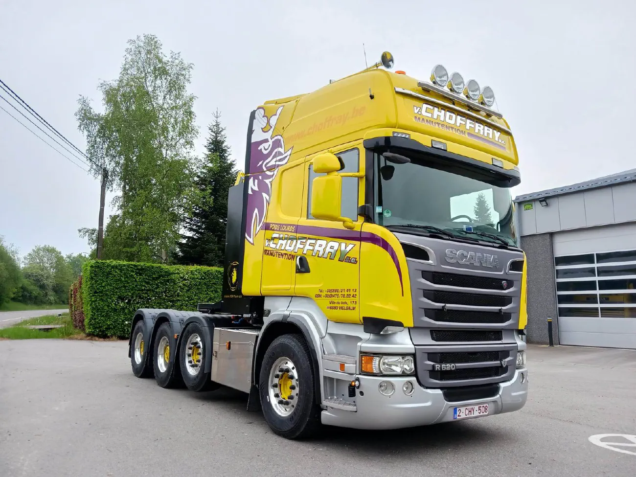 Tracteur SCANIA R620 8X4