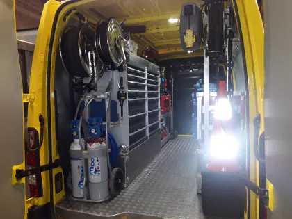 Camionnette d'intervention balisage / atelier