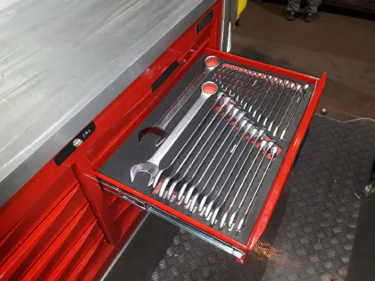 Camionnette d'intervention balisage / atelier