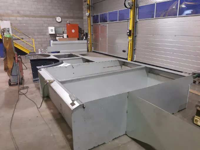 Construction de la dépanneuse Scania S650