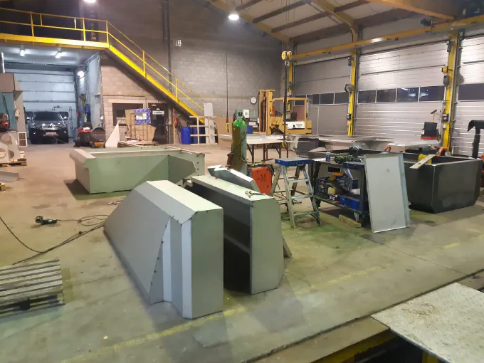 Construction de la dépanneuse Scania S650