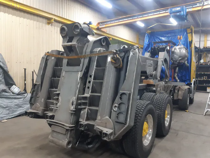 Construction de la dépanneuse Scania S650