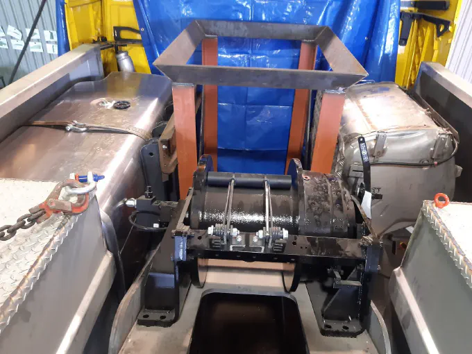 Construction de la dépanneuse Scania S650