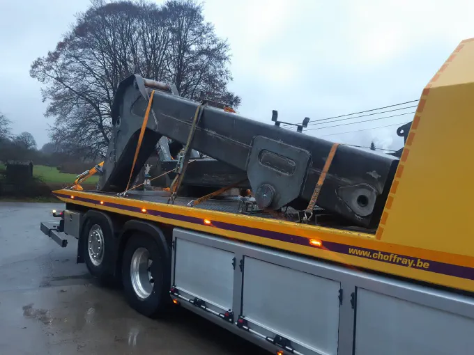 Construction de la dépanneuse Scania S650