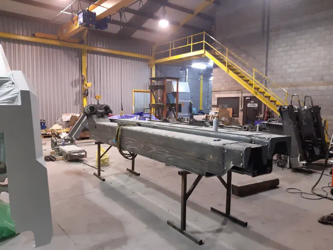 Construction de la dépanneuse Scania S650