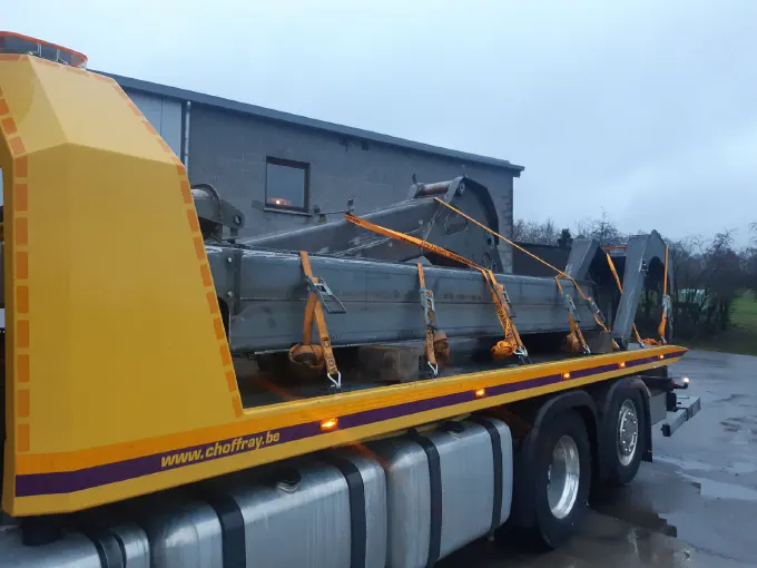 Construction de la dépanneuse Scania S650