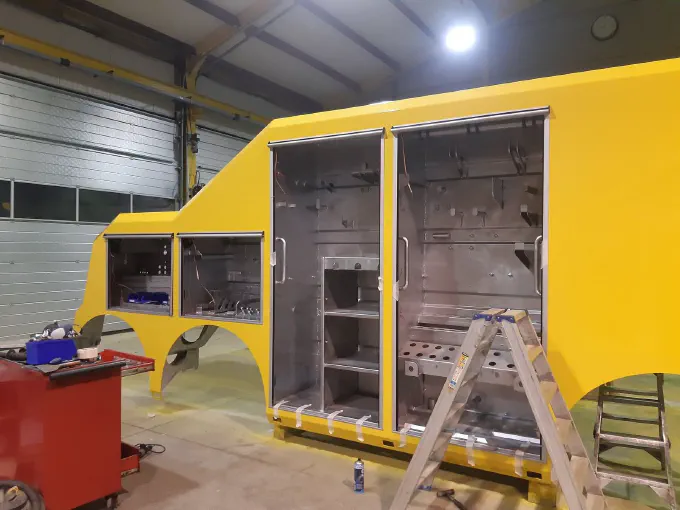 Construction de la dépanneuse Scania S650