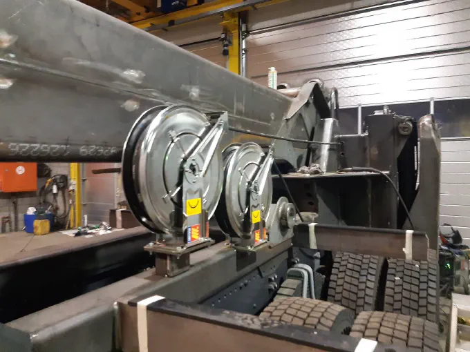 Construction de la dépanneuse Scania S650