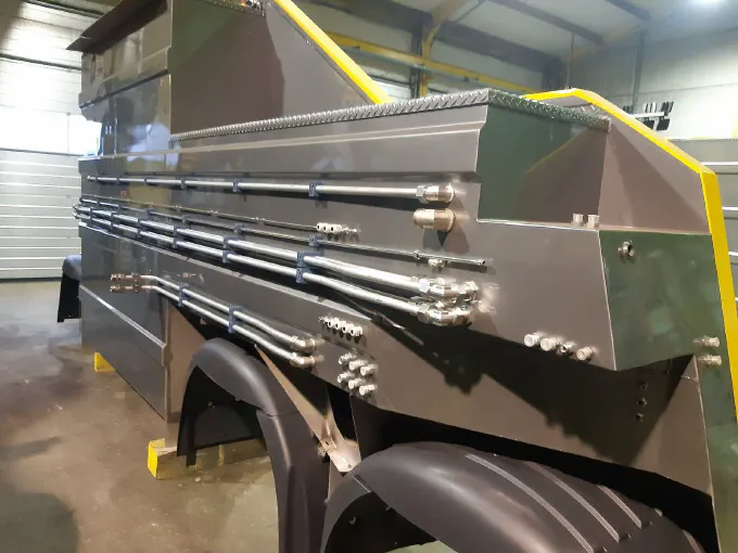 Construction de la dépanneuse Scania S650