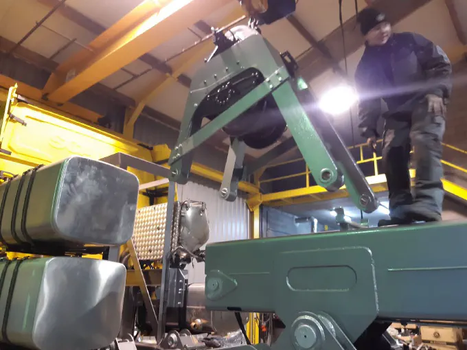 Construction de la dépanneuse Scania S650