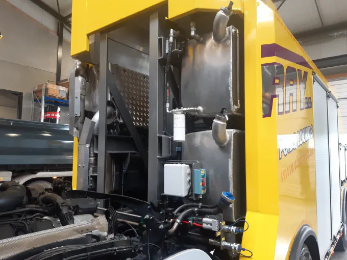 Construction de la dépanneuse Scania S650