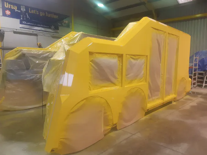 Construction de la dépanneuse Scania S650