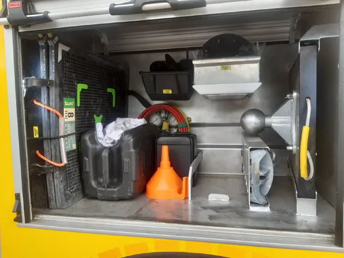 Construction de la dépanneuse Scania S650