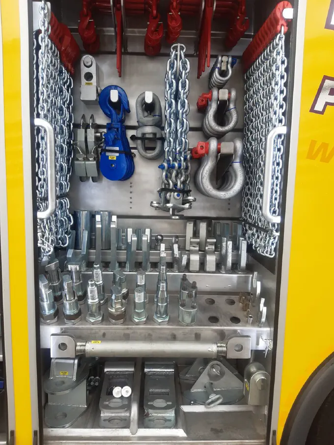 Construction de la dépanneuse Scania S650
