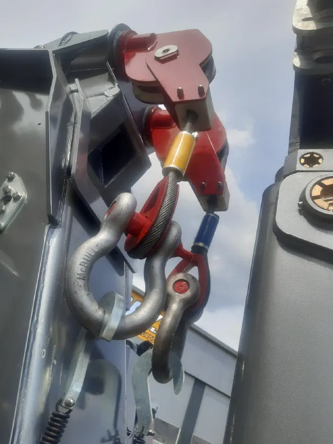 Construction de la dépanneuse Scania S650